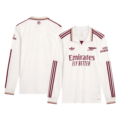 Arsenal Third Away Long Sleeve Soccer Jersey 2025/26