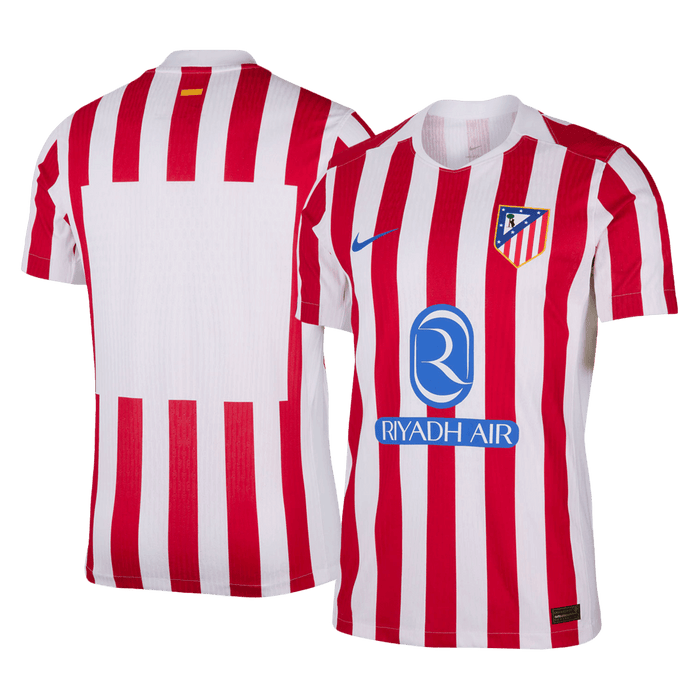 Atletico Madrid Home Authentic Soccer Jersey 2025/26