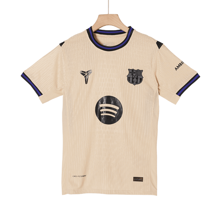 Authentic LAMINE YAMAL #10 Soccer Jersey Barcelona x Kobe Bryant Away Shirt 2025/26 - UCL