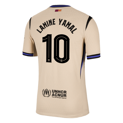 Authentic LAMINE YAMAL #10 Soccer Jersey Barcelona x Kobe Bryant Away Shirt 2025/26 - UCL