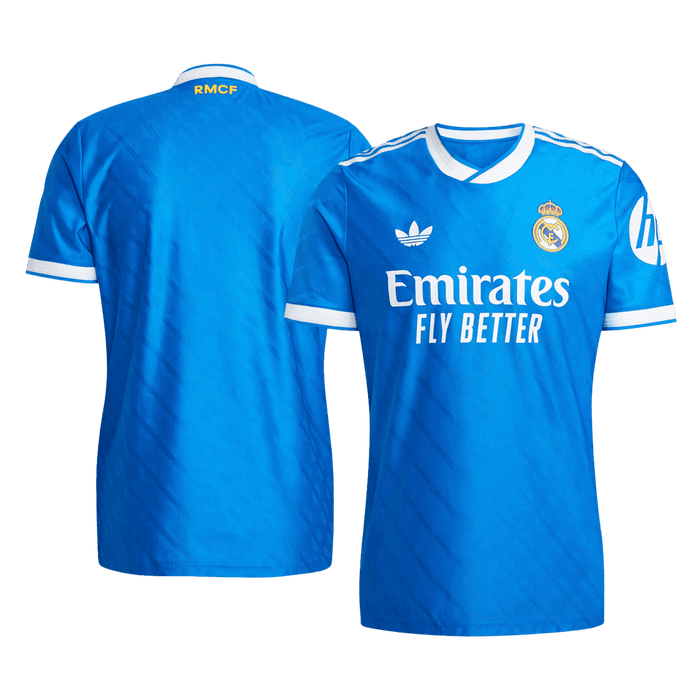 Authentic Real Madrid Third Away Soccer Jersey 2025/26 Blue