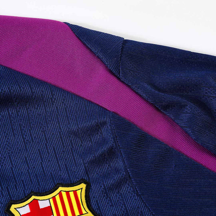 Barcelona 1/4 Zip Tracksuit 2025/26 Navy