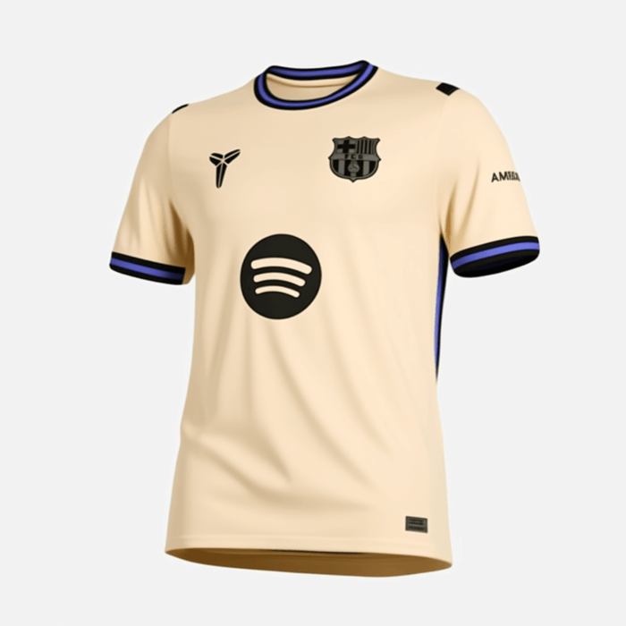 Barcelona Away Authentic Soccer Jersey 2025/26