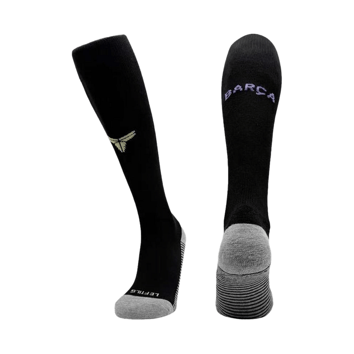 Barcelona Away Soccer Socks 2025/26 Kids