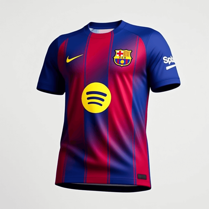 Barcelona Home Authentic Soccer Jersey 2025/26