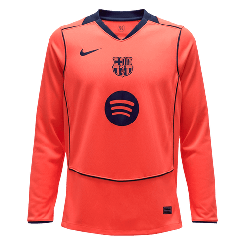 Barcelona Third Away Long Sleeve Jersey 2025/26