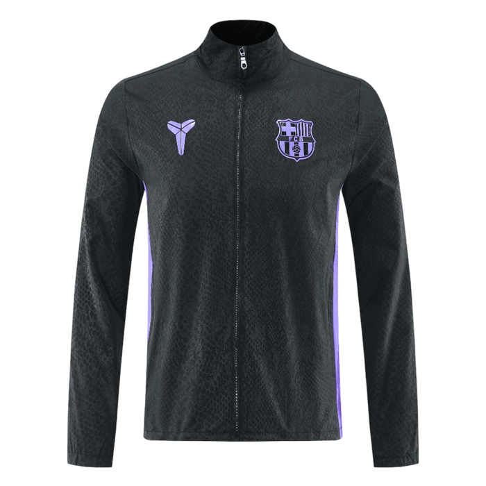 Barcelona Windbreaker Jacket 2025/26 - Black