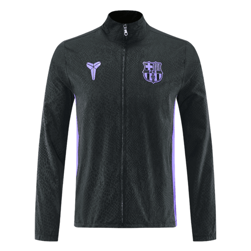 Barcelona Windbreaker Jacket 2025/26 - Black