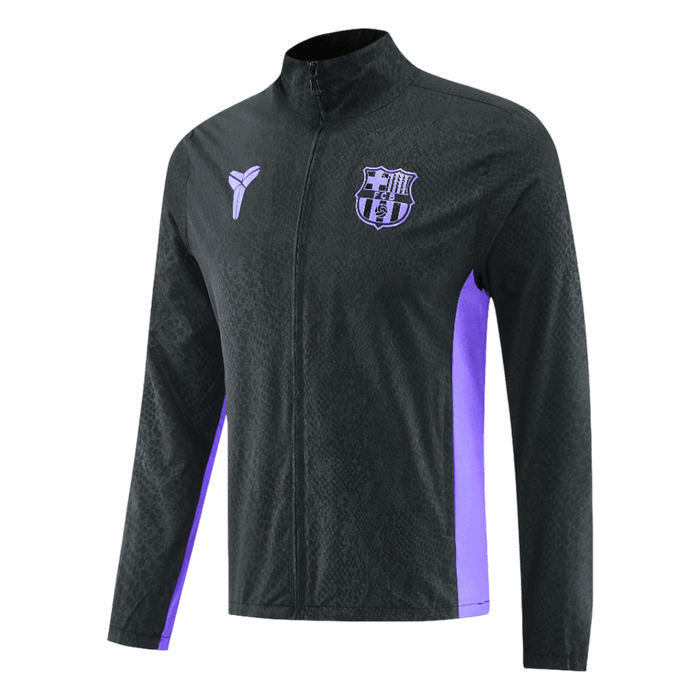 Barcelona Windbreaker Jacket 2025/26 - Black