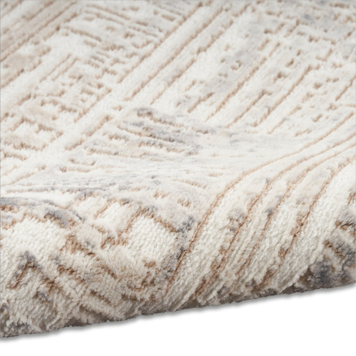 The Rug Corner Calvin Klein Calvin Klein Enchanting - Cream/Grey Area Rug ECH05