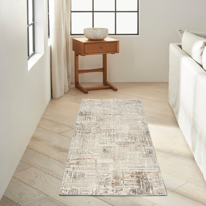 The Rug Corner Calvin Klein Calvin Klein Enchanting - Cream/Grey Area Rug ECH05