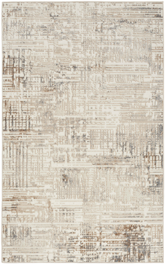 The Rug Corner Calvin Klein Calvin Klein Enchanting - Cream/Grey Area Rug ECH05
