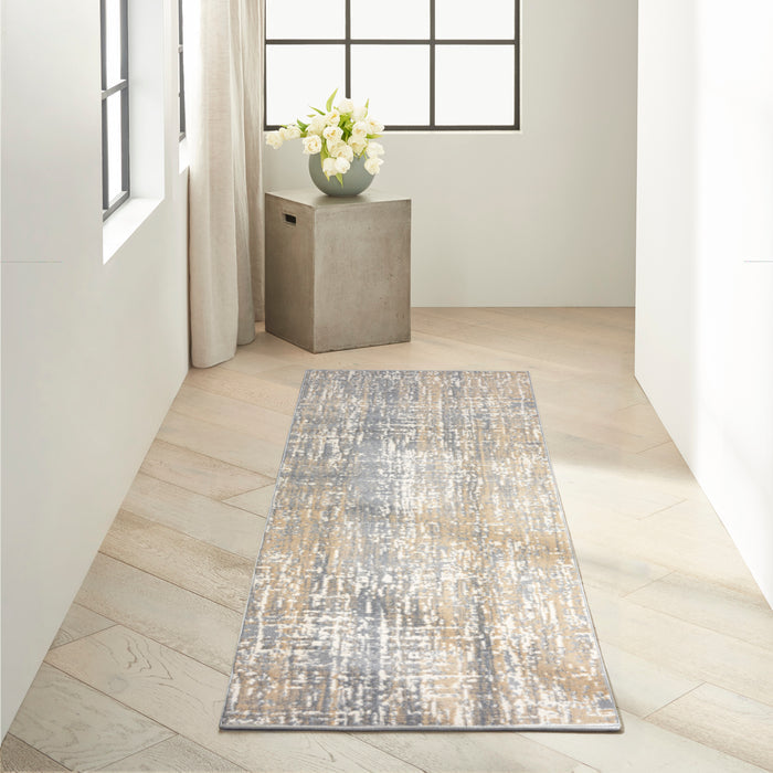 Calvin Klein Enchanting - Grey/Beige Area Rug ECH04
