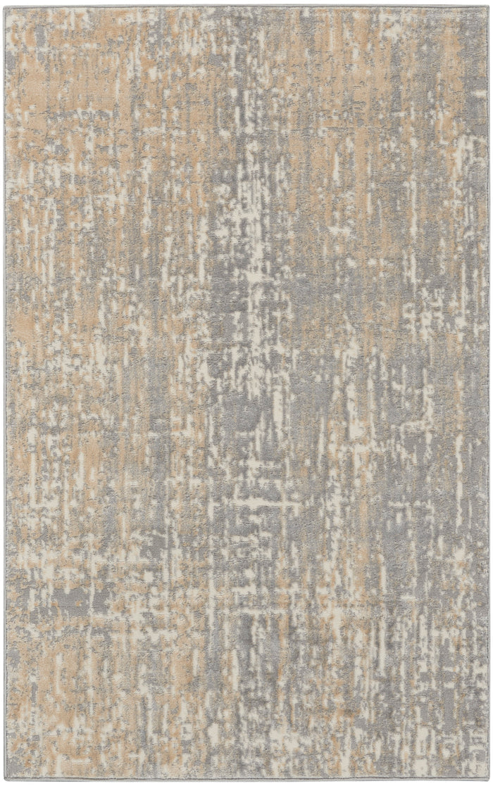 Calvin Klein Enchanting - Grey/Beige Area Rug ECH04
