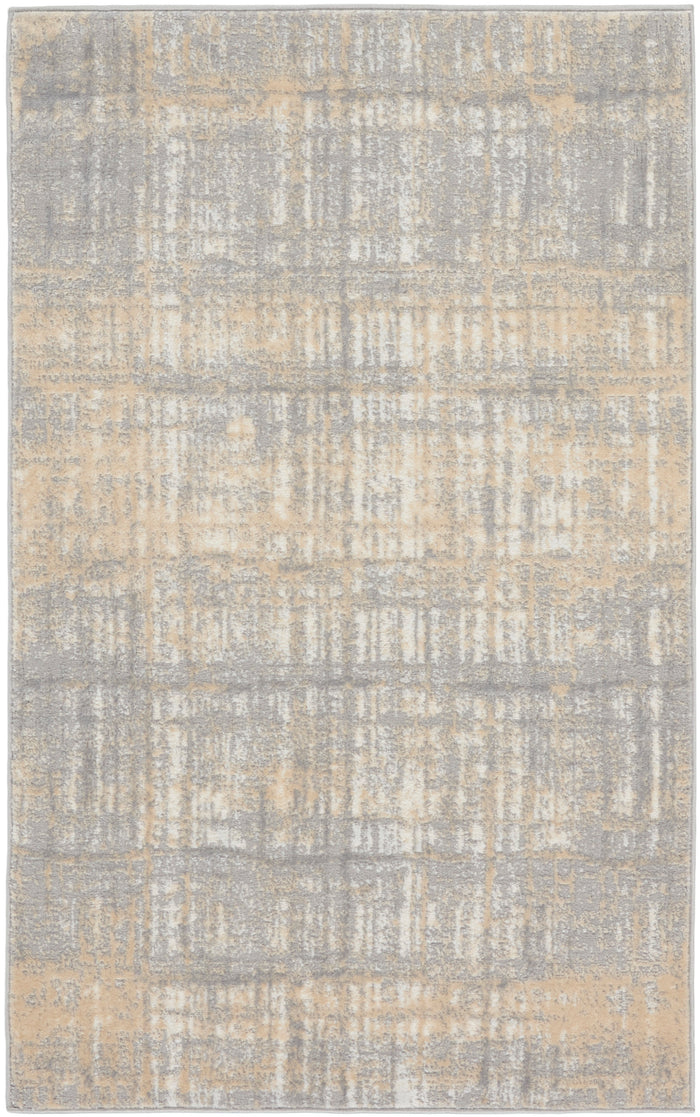 The Rug Corner Calvin Klein Calvin Klein Enchanting - Grey/Ivory Area Rug ECH05