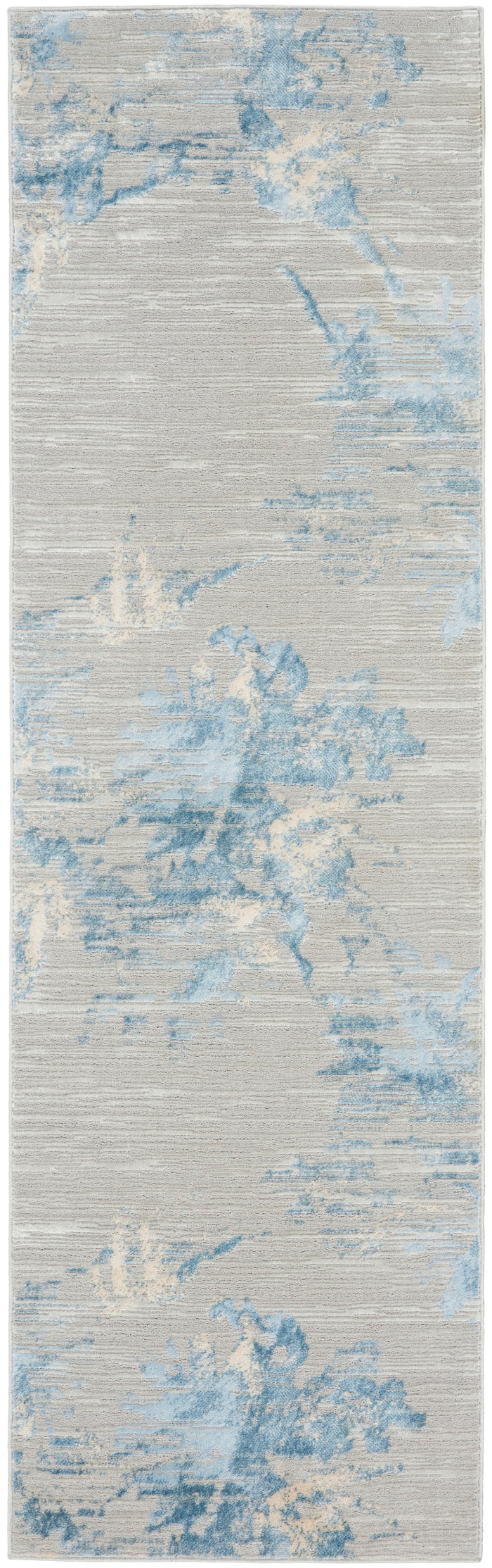 The Rug Corner Calvin Klein Calvin Klein Enchanting - Grey/Sky Area Rug ECH01