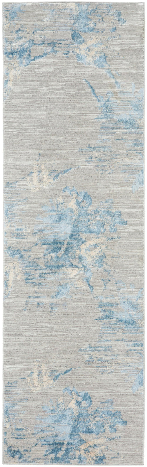 The Rug Corner Calvin Klein Calvin Klein Enchanting - Grey/Sky Area Rug ECH01