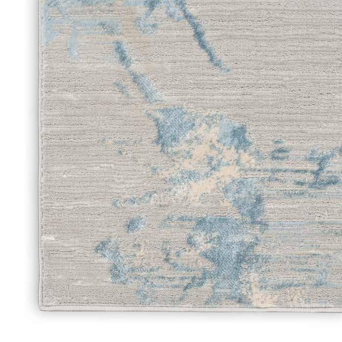 The Rug Corner Calvin Klein Calvin Klein Enchanting - Grey/Sky Area Rug ECH01