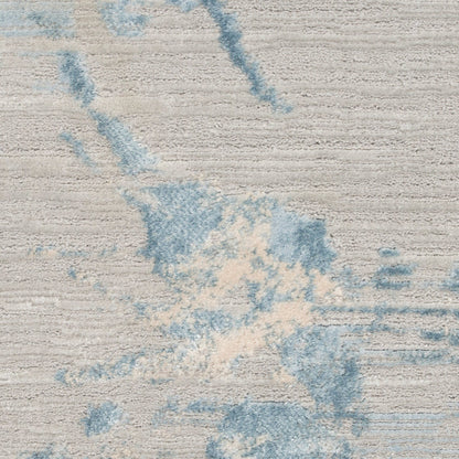 The Rug Corner Calvin Klein Calvin Klein Enchanting - Grey/Sky Area Rug ECH01