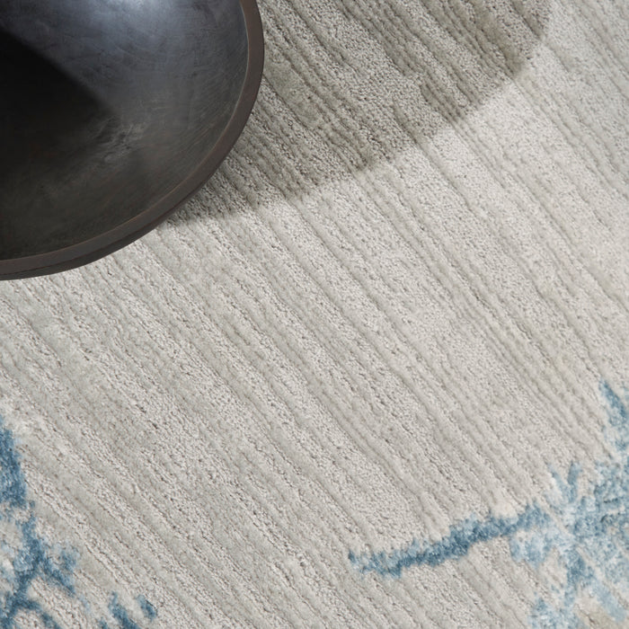 The Rug Corner Calvin Klein Calvin Klein Enchanting - Grey/Sky Area Rug ECH01