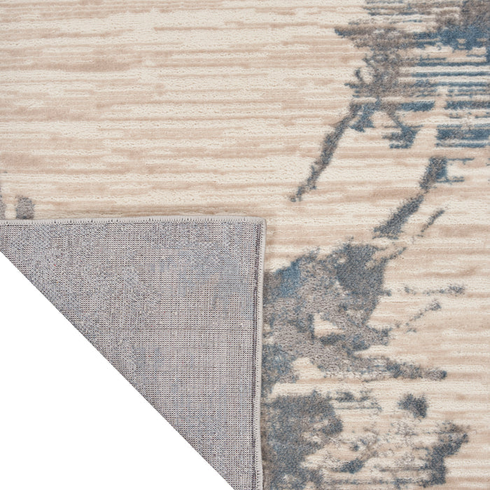 Calvin Klein Enchanting - Ivory/Blue Area Rug ECH01
