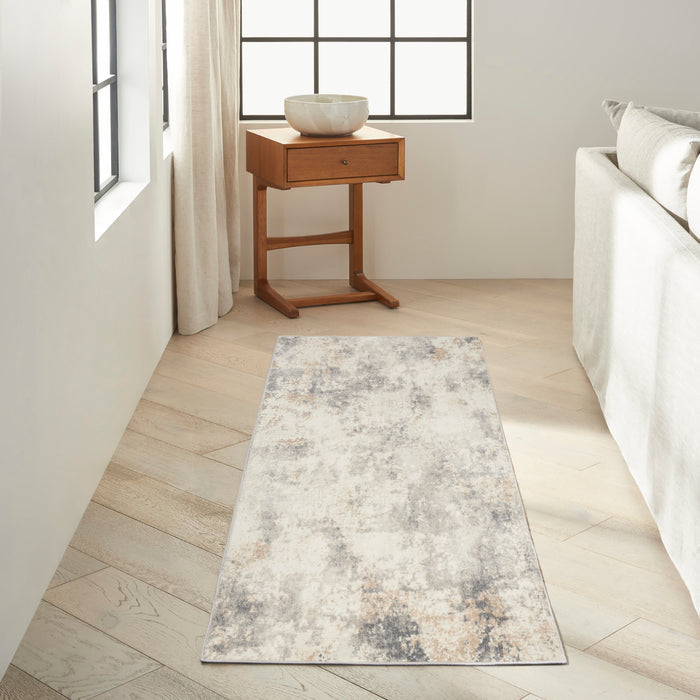 Calvin Klein Enchanting - Ivory/Grey Area Rug ECH07