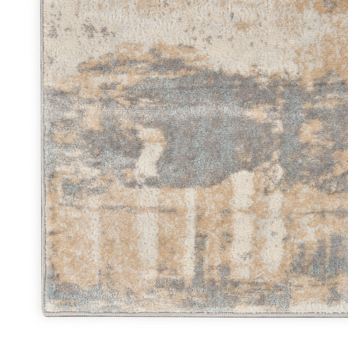 The Rug Corner Calvin Klein Calvin Klein Enchanting - Ivory/Sea Area Rug ECH02