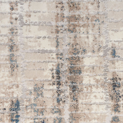 Calvin Klein Infinity - Ivory/Blue Area Rug IFN02