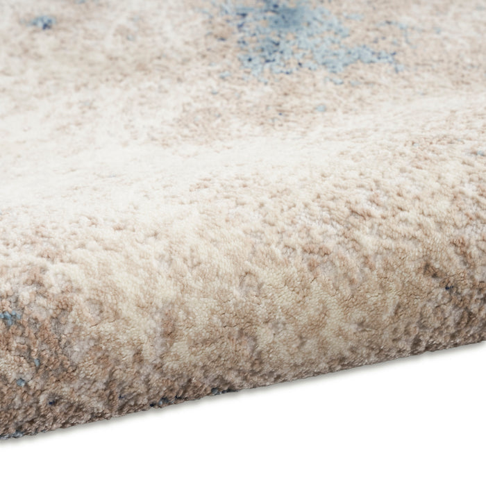 The Rug Corner Calvin Klein Calvin Klein Infinity - Ivory/Blue Area Rug IFN05