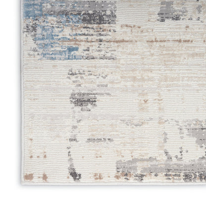 Calvin Klein Infinity - Ivory/Blue Area Rug IFN06