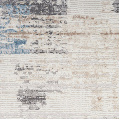 Calvin Klein Infinity - Ivory/Blue Area Rug IFN06
