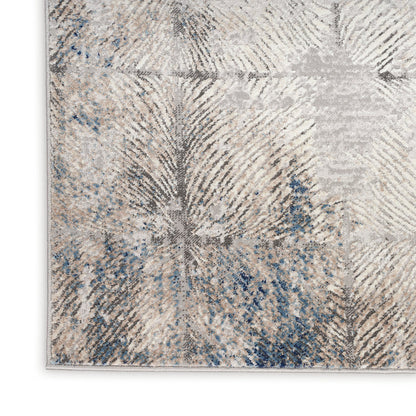 The Rug Corner Calvin Klein Calvin Klein Infinity - Ivory/Grey Area Rug IFN03