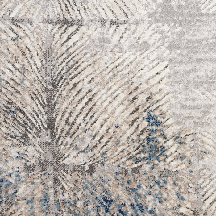The Rug Corner Calvin Klein Calvin Klein Infinity - Ivory/Grey Area Rug IFN03