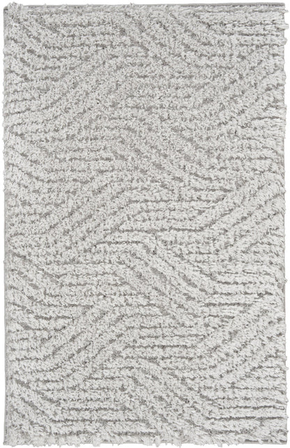 The Rug Corner Calvin Klein Calvin Klein Surfaces - Silver/Grey Area Rug SFC01