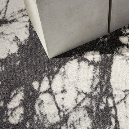 Calvin Klein Verdant - Ivory/Charcoal Area Rug VRD05