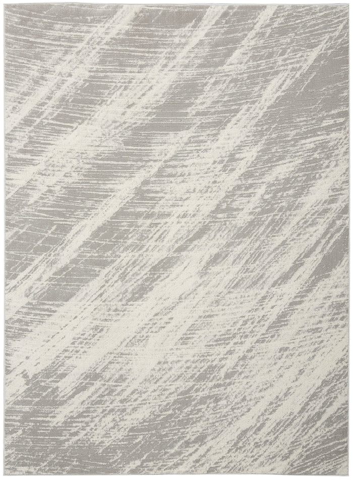 The Rug Corner Calvin Klein CK011 Verdant VRD02 IVGRY Area Rugs