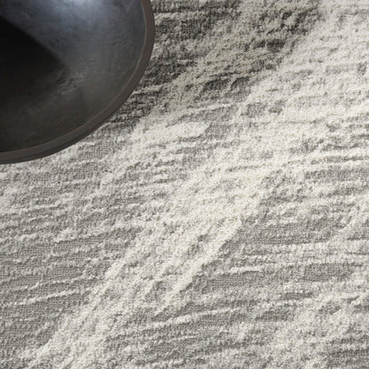 The Rug Corner Calvin Klein CK011 Verdant VRD02 IVGRY Area Rugs