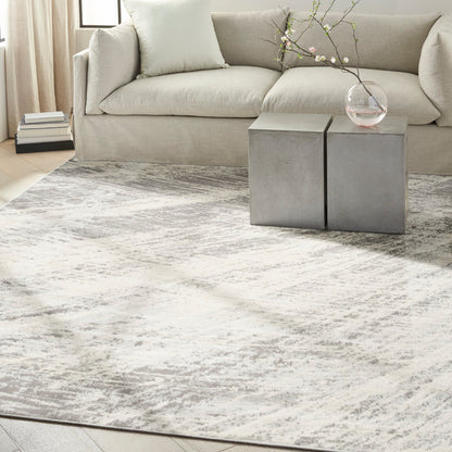 The Rug Corner Calvin Klein CK011 Verdant VRD02 IVGRY Area Rugs