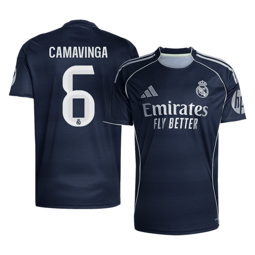 CAMAVINGA #6 Real Madrid Away Soccer Jersey 2025/26
