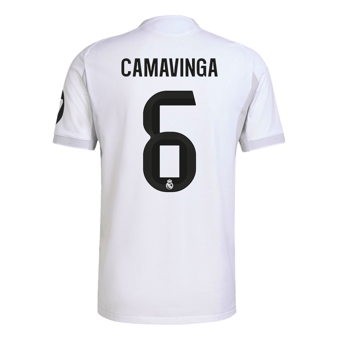 CAMAVINGA #6 Real Madrid Home Authentic Soccer Jersey 2025/26