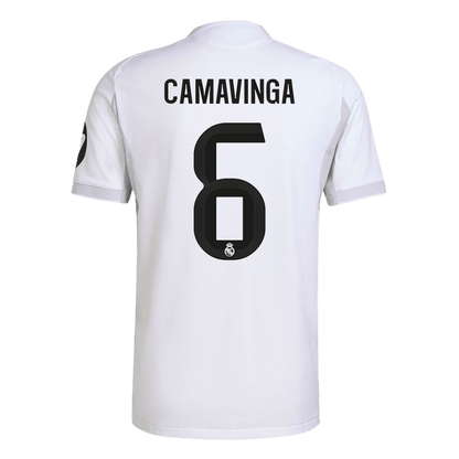 CAMAVINGA #6 Real Madrid Home Authentic Soccer Jersey 2025/26