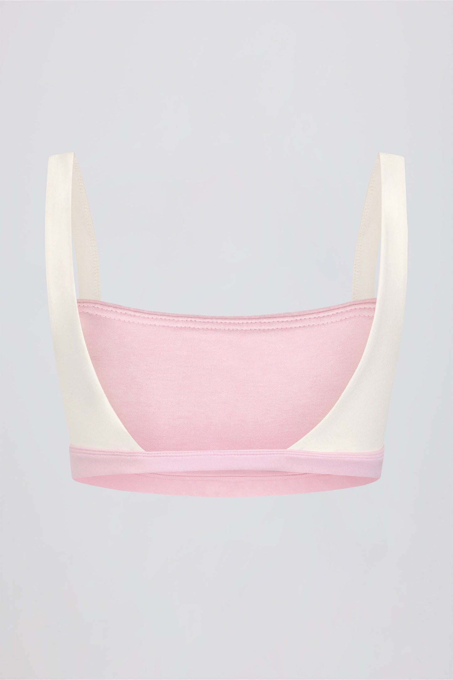 Contrast Sports Bra in Bloom