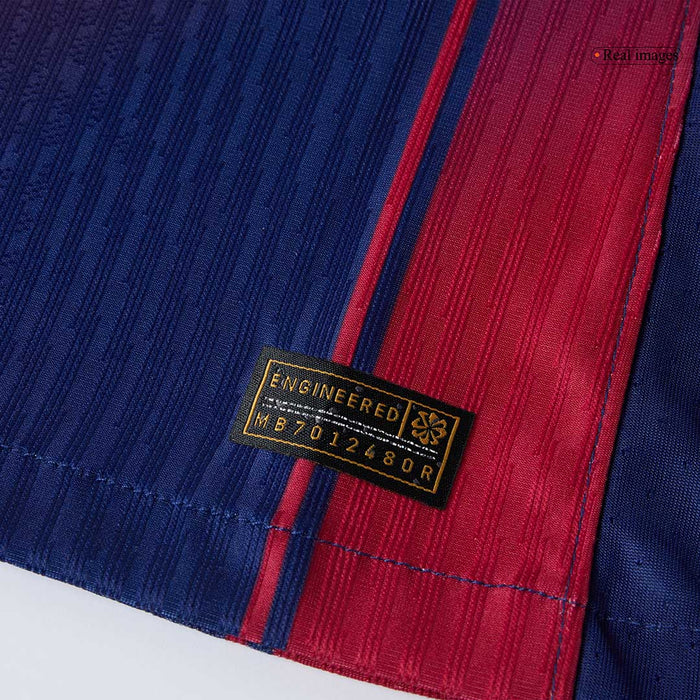 CUBARSÍ #2 Barcelona Home Authentic Soccer Jersey 2025/26