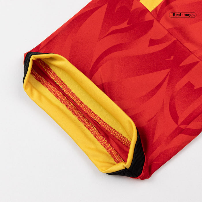 DE BRUYNE #7 Belgium Home Soccer Jersey World Cup 2026