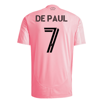 DE PAUL #7 Inter Miami CF Home Soccer Jersey 2025