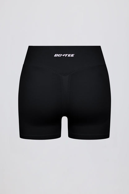 Define Luxe Mini Shorts in Black