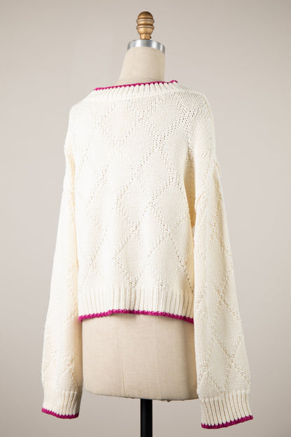 Dragonfly Oversized Knit Sweater