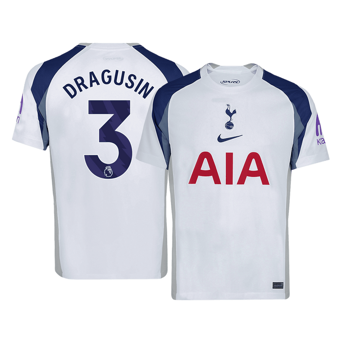 DRAGUSIN #3 Tottenham Hotspur Home Soccer Jersey 2025/26