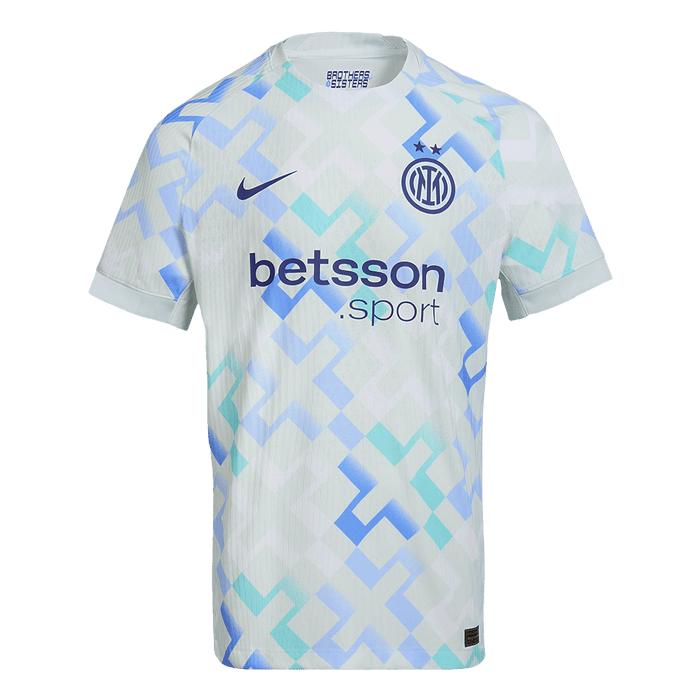 DUMFRIES #2 Inter Milan Away Authentic Soccer Jersey 2025/26