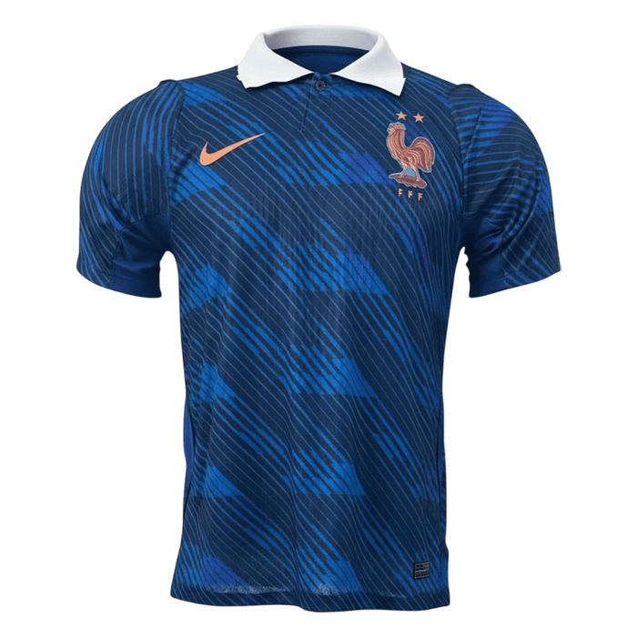 France Home Player Version Soccer Jersey World Cup 2026